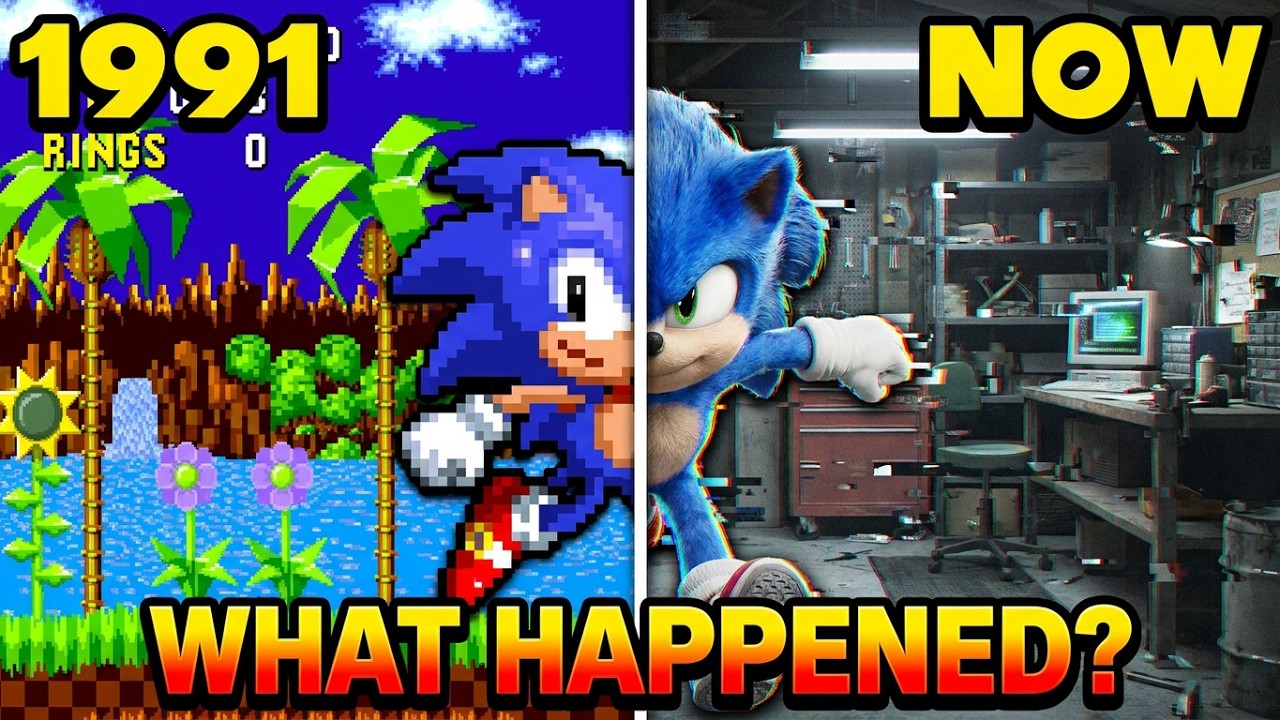 Sonic the Hedgehog - a train wreck of a game series.