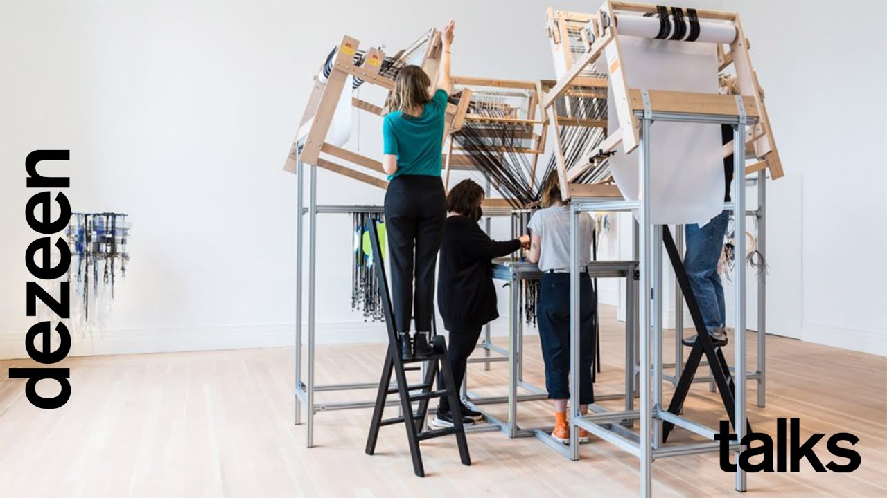 Watch our talk with Gropius Bau and Hella Jongerius about weaving as a healing process | Dezeen