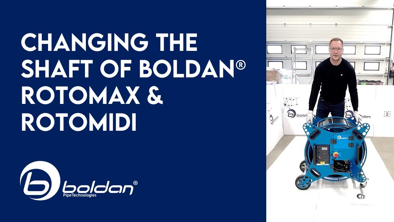 Changing the shaft of Boldan RotoMax & RotoMidi