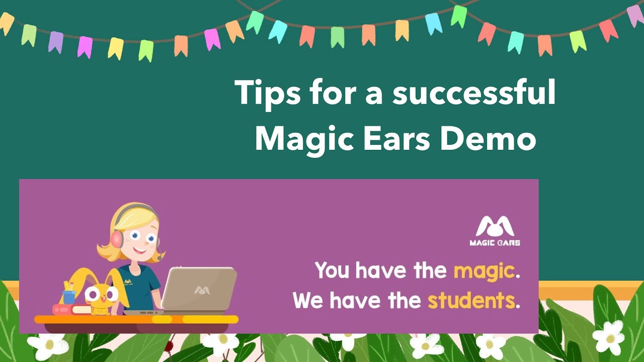 Tips and Tricks for Magic Ears Interview Demo