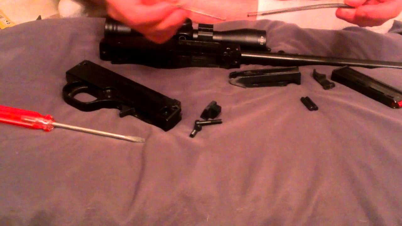 Mossberg 702 plinkster disassembly