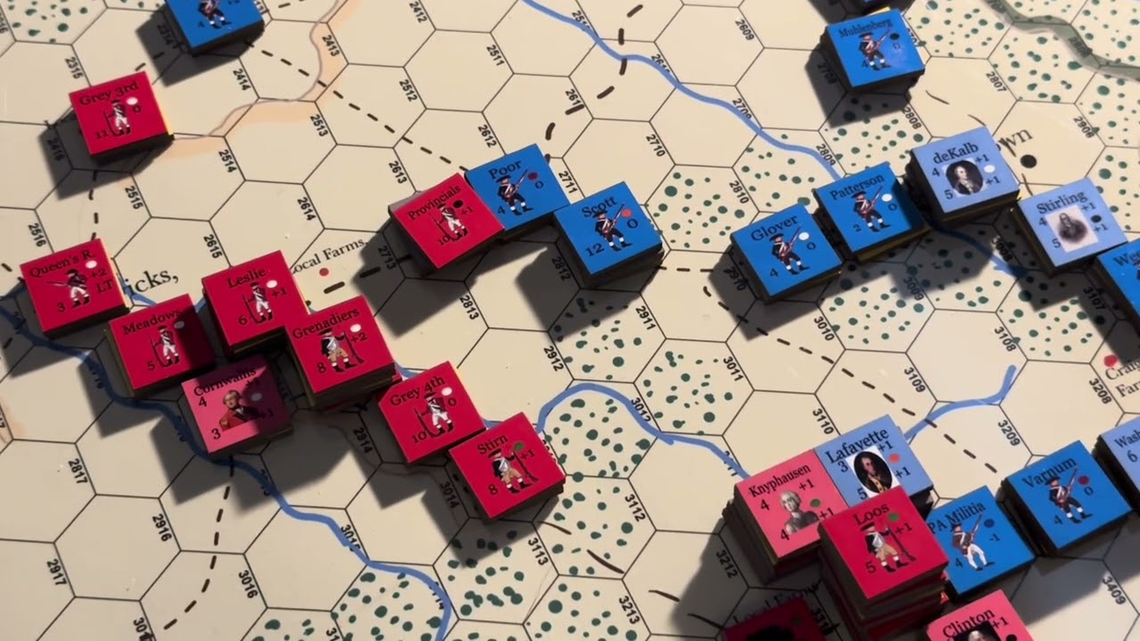 Great Marches of the American Revolution (Part 3 Play-through w/ Supply Explanation)