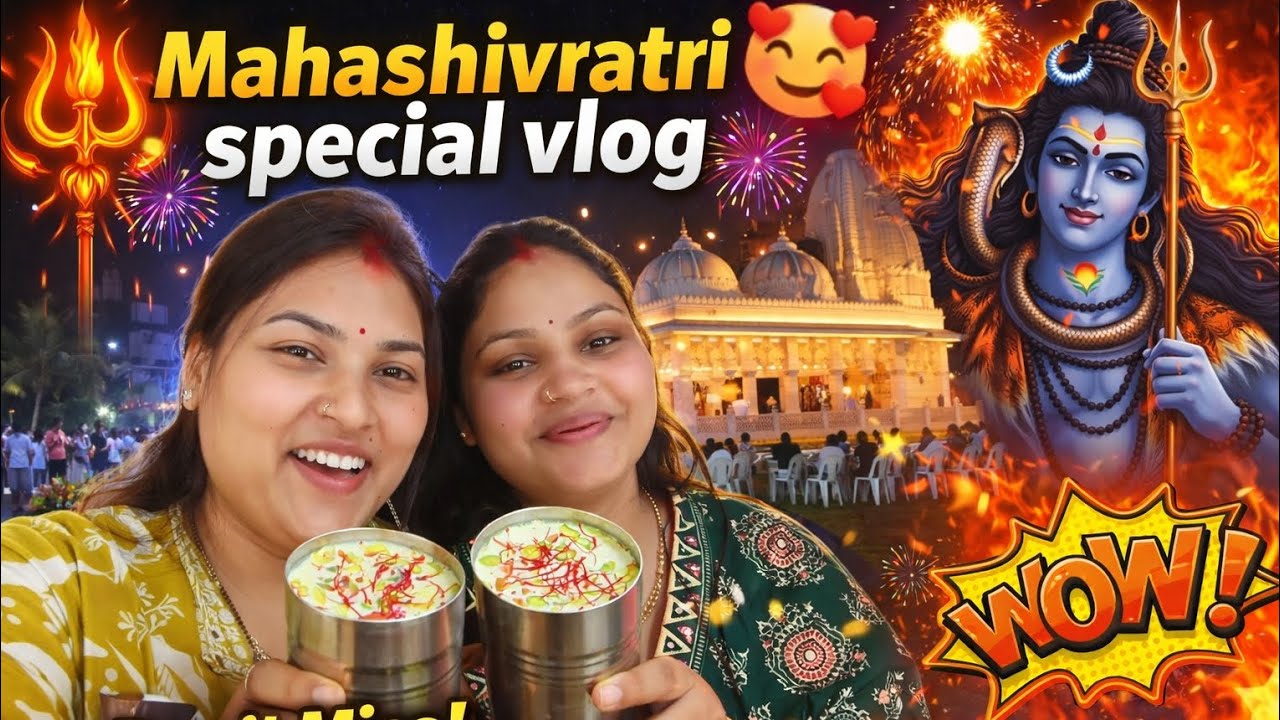 Mahashivratri vlog #dailyvlog #housewifelife #familychannel #comedy#familyvideo 
