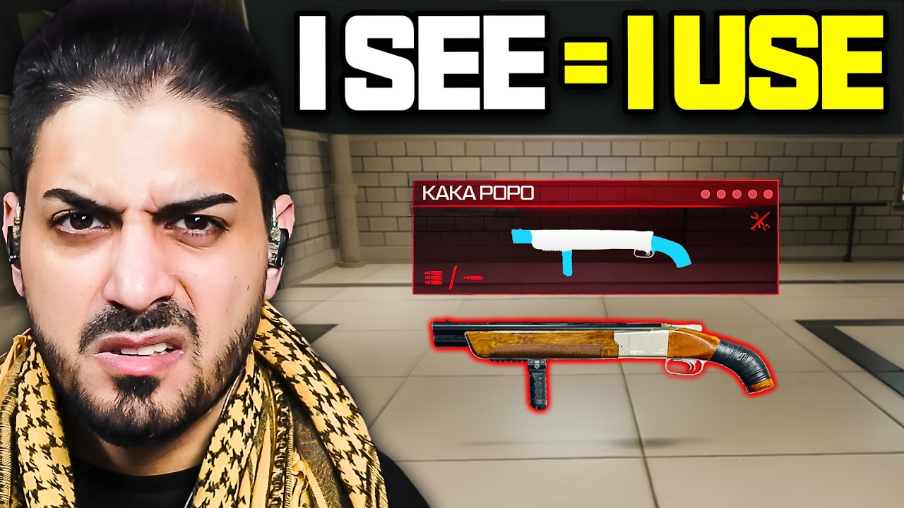 Warzone but I Can Only Use the FIRST Gun I See…