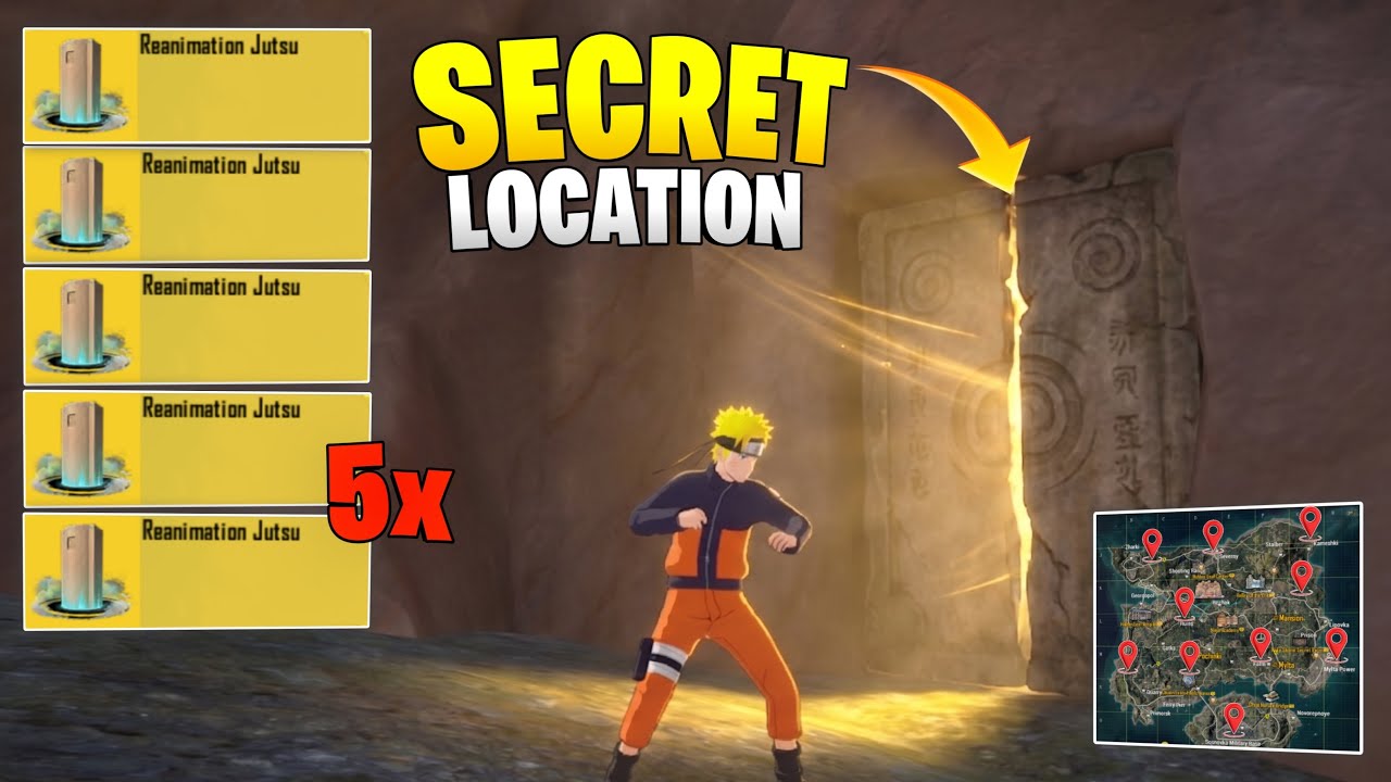 OMG!🤯Reanimation Jutsu All Secret Locations Exposed 99.9% Players Don't Know These Spots|4.5 Update 