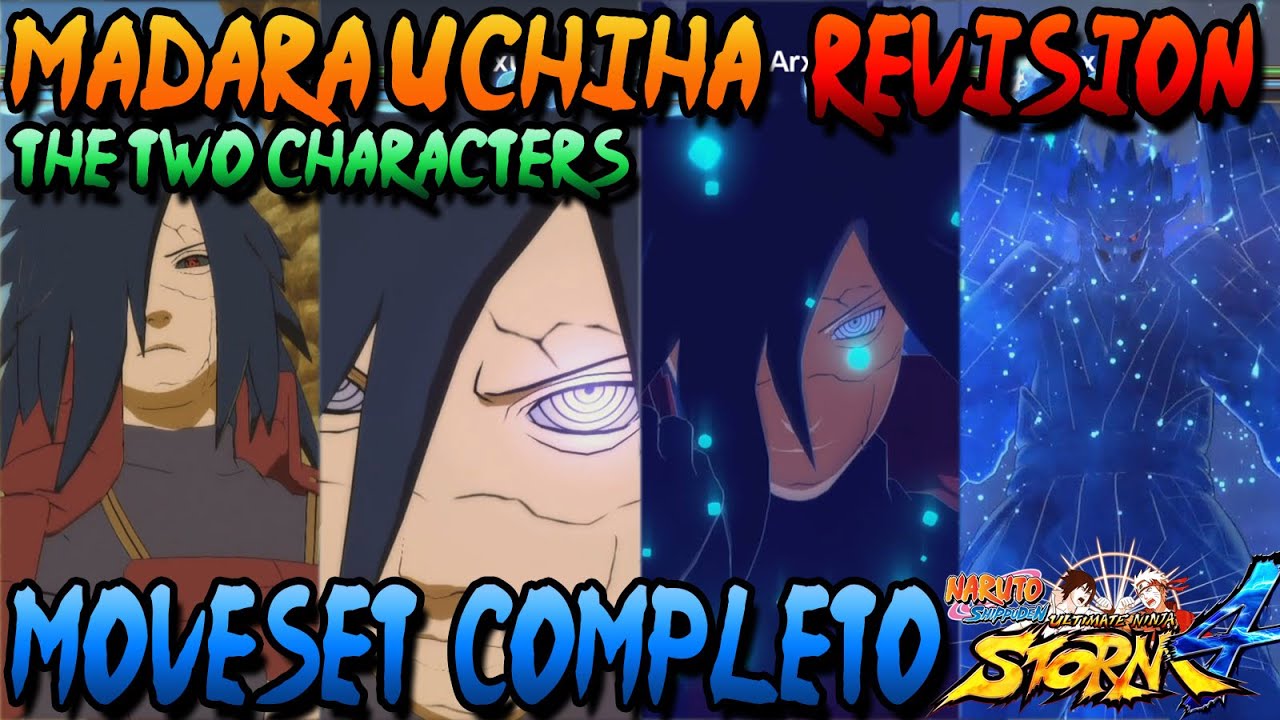 [REVISION] Naruto Storm 4: Edo Tensei + Edo Tensei Release Madara Uchiha Moveset Completo