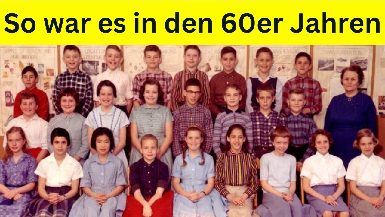 20 Dinge, Die Nur Echte Kinder der 60er Noch Kennen!