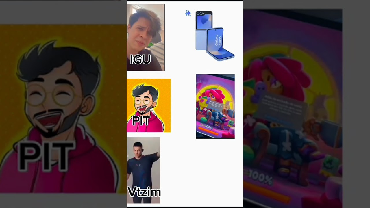 TRETA VITZIM PIT E IGU #vtzim #brawlstarsbrasil #brawlstars #fy
