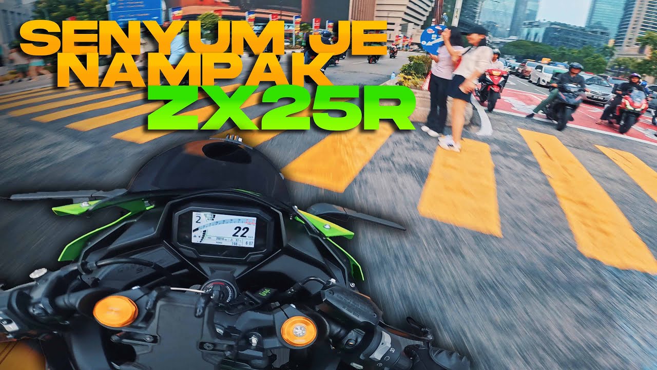 SUKA AWEK NI BUNYI PAT DAPO BRO! | KAWASAKI ZX25R | INSTA360 ACE PRO | 4K