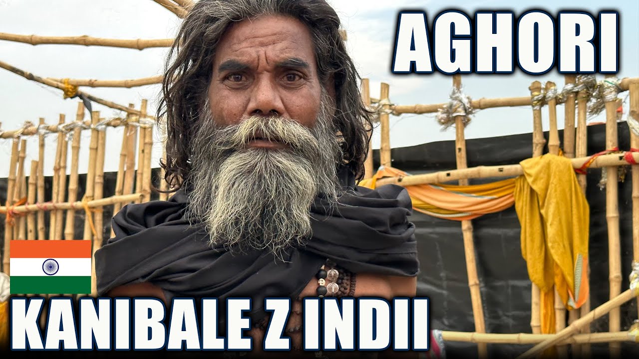 Aghori - KANIBALE z Indii Sekta kt&oacute;ra je ludzkie zwłoki. (Varanasi)Pokazał nam gdzie to robią. INDIE
