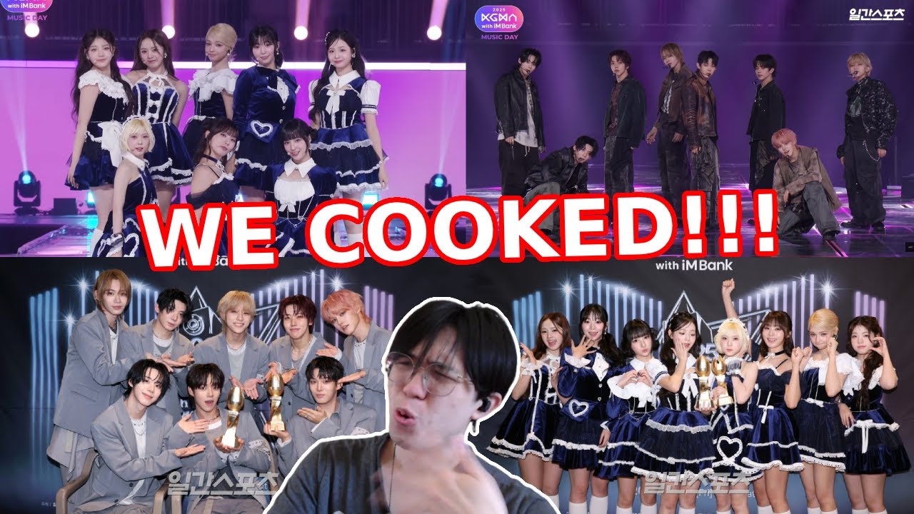 Reacting to UNIS & AHOF's KGMA Performances! | WE COOKED!