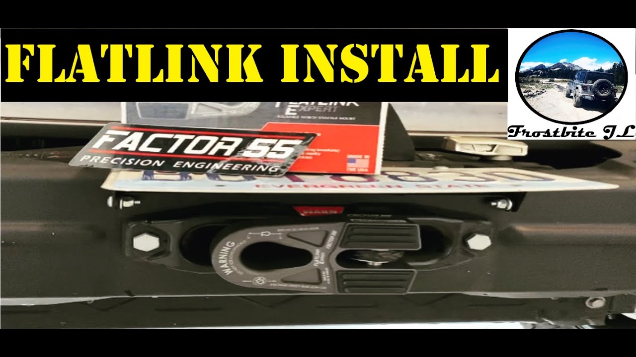 New JL Wrangler Quarantine Project - Factor 55 Flatlink Expert Install