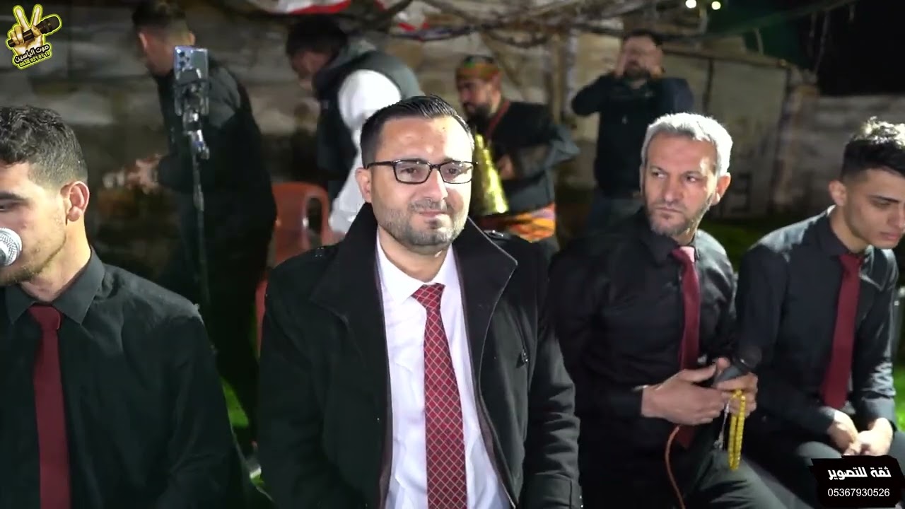 المنشد فياض سليمان أبو جمال أفراح أهالي العيون العريس محمد محيو الجزء الاول