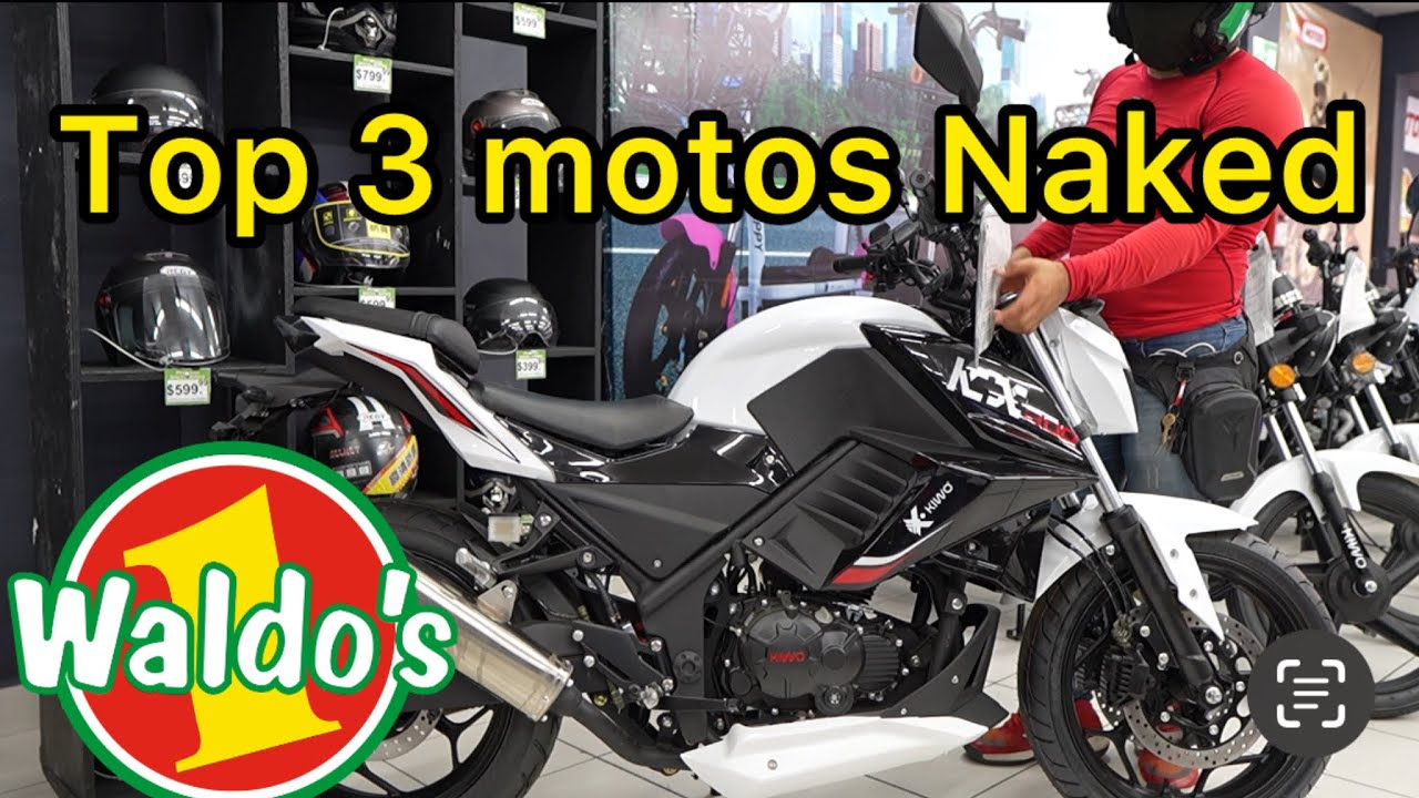 Top 3 Las mejores motos Nakeds de Waldos