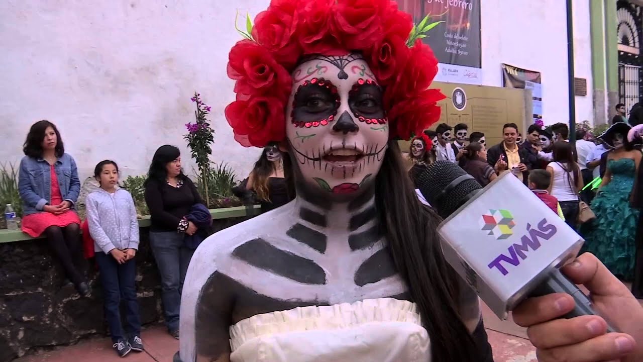 Con éxito se realiza el segundo desfile de catrinas en Xalapa