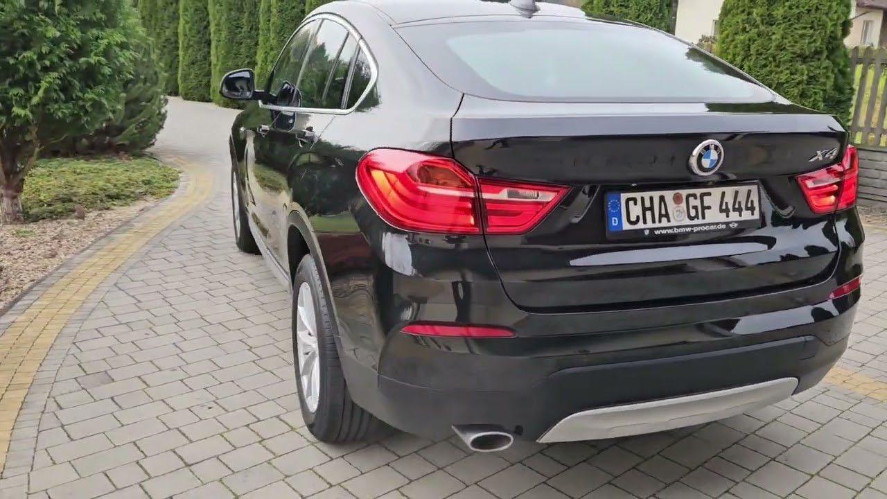 Prezentacja BMW X4 F26 xDrive20d 190KM 2016 X-Line z przebiegiem 165tys km