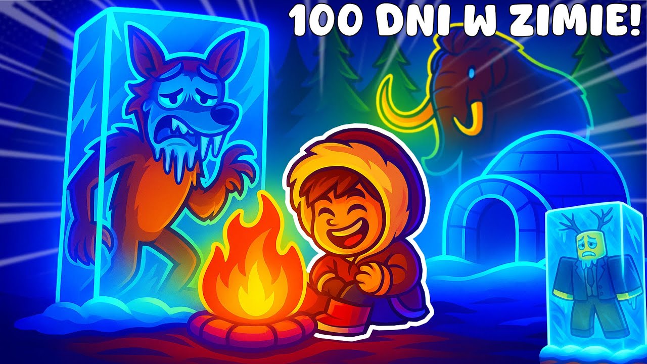 NOWY ZIMOWY BIOM w 99 NIGHT IN THE FOREST w ROBLOX!