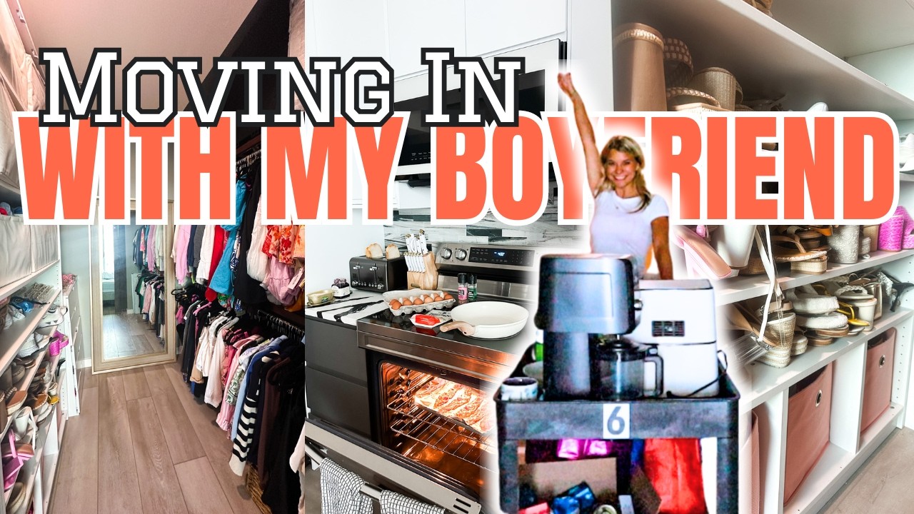 MOVING IN WITH MY BOYFRIEND || A Move In Vlog