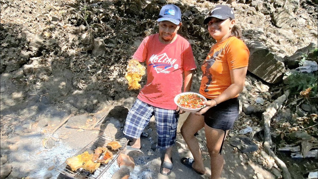 ❌️Vean gran vanquete😱  de,cañita rica y sofi en el rio 