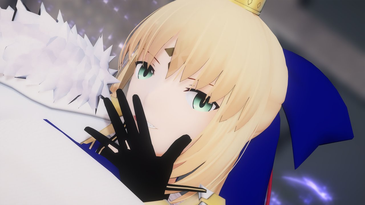 【Fate/MMD】アルトリア・キャスターが魅せる「[A]ddiction」【4K】