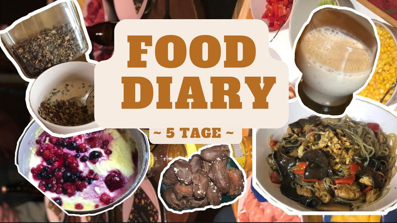 WHAT I EAT IN A WEEK ! -  realistisch, gesund & ungesund - 🍴🍪🍌