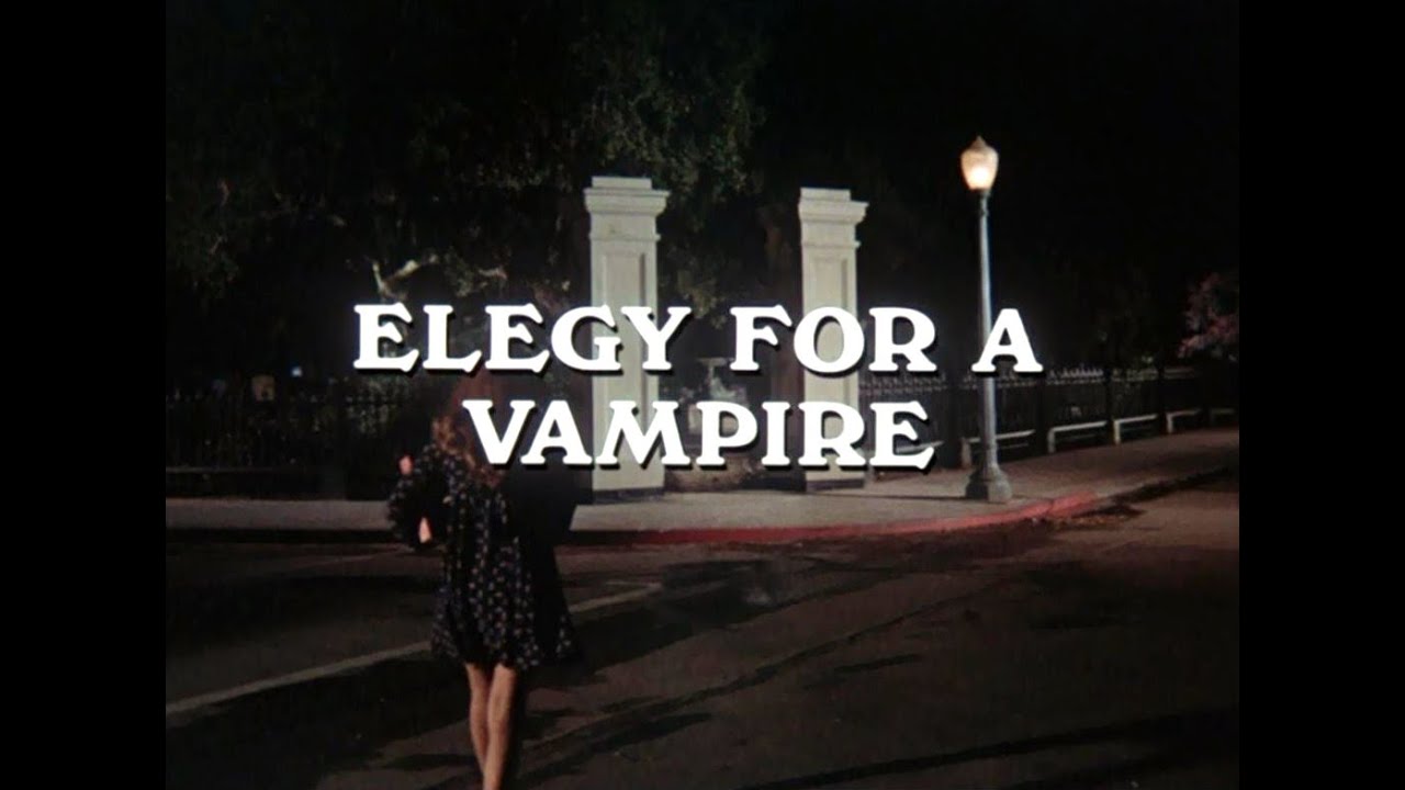 Ghost Story (TV 1972) :01x10 - Elegy For A Vampire