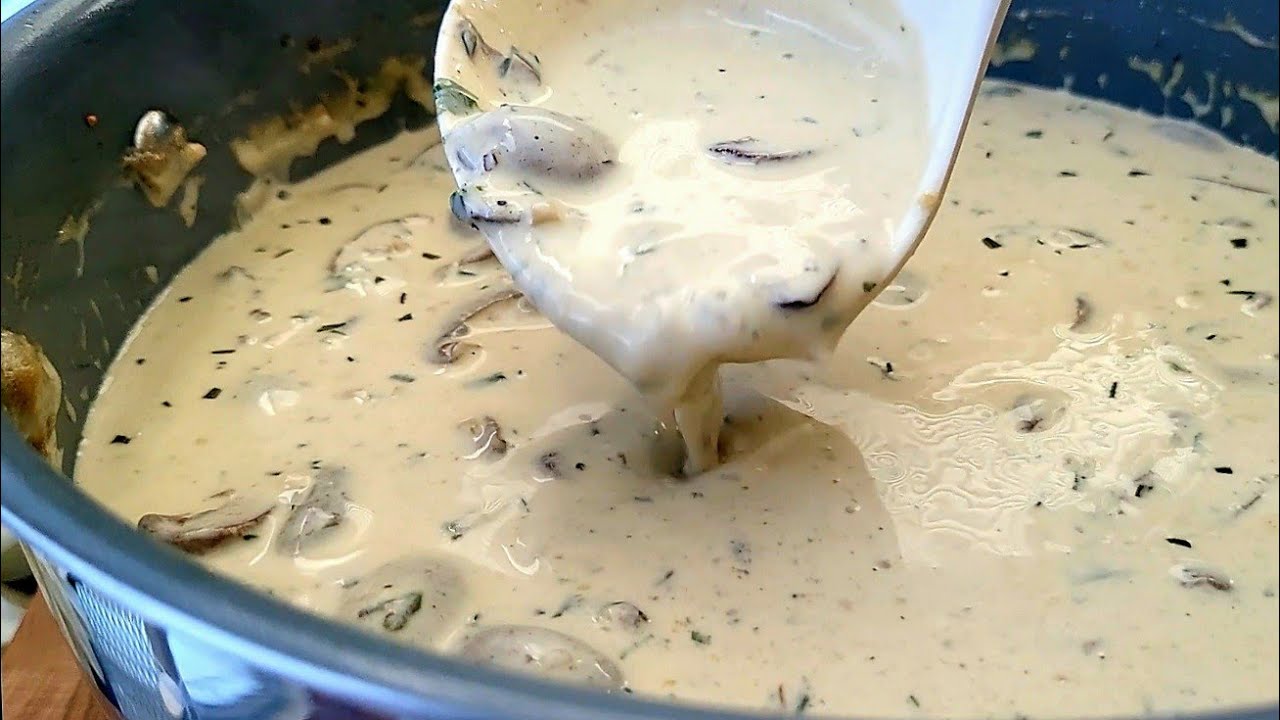 The Creamy Garlic Mushroom Sauce I Use On Everything | Simply Mam&aacute; Cooks