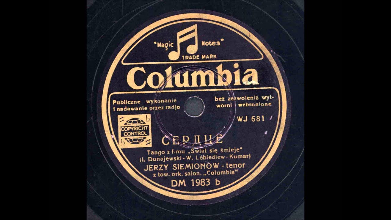 Jerzy Siemionow - Serce. (Tango)