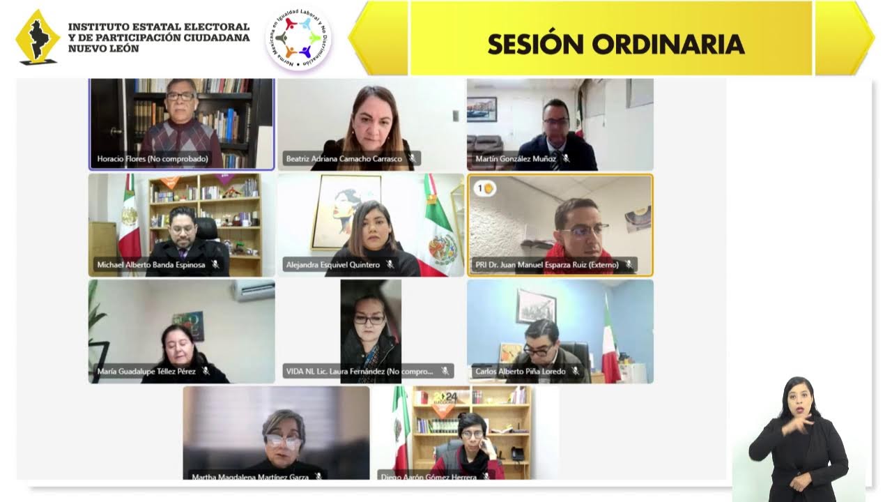 🟡 #EnVivo | Sesión Ordinaria del Consejo General | 15 de diciembre