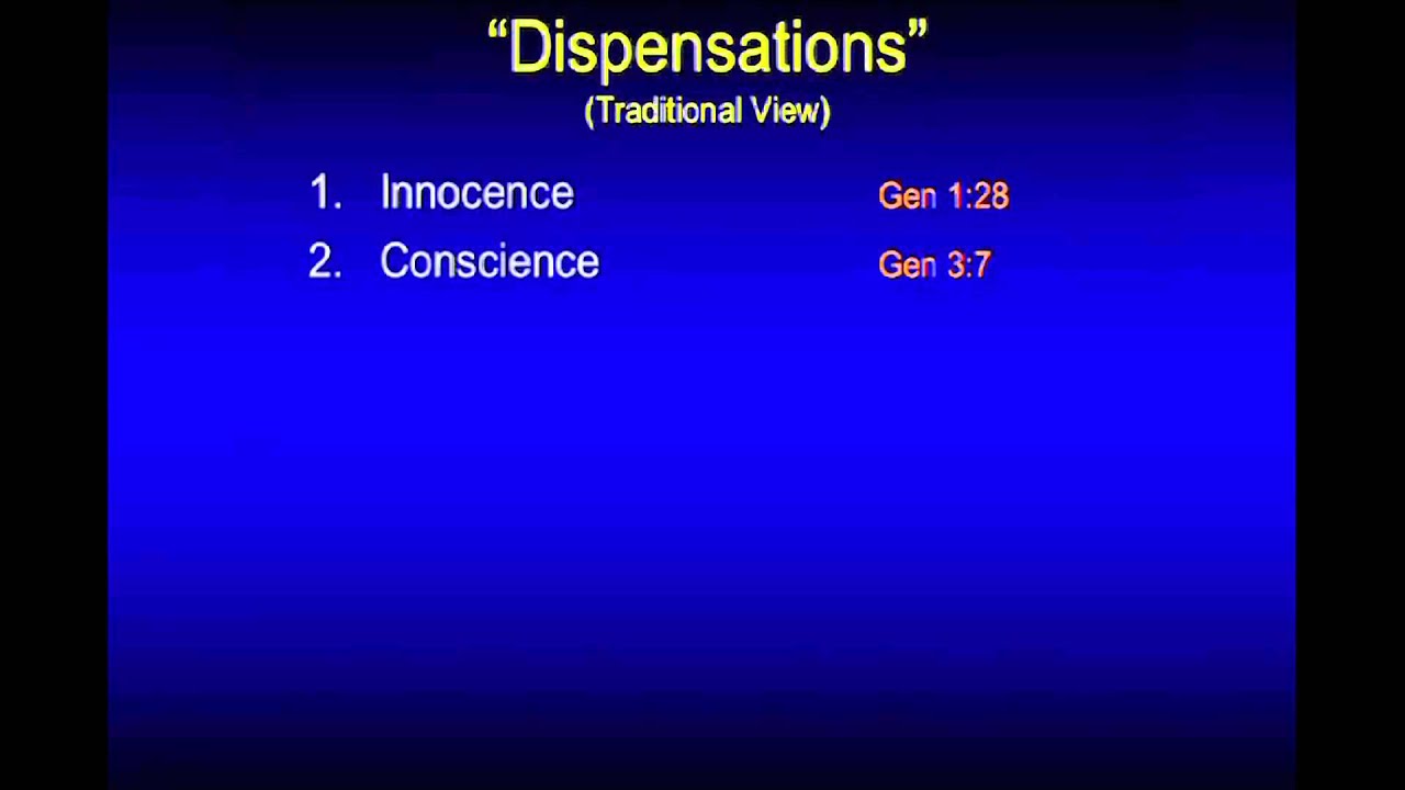 Classic Dispensations - Chuck Missler