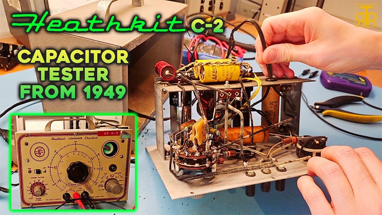 Восстановление 75-летнего тестера конденсаторов - Heathkit C-2