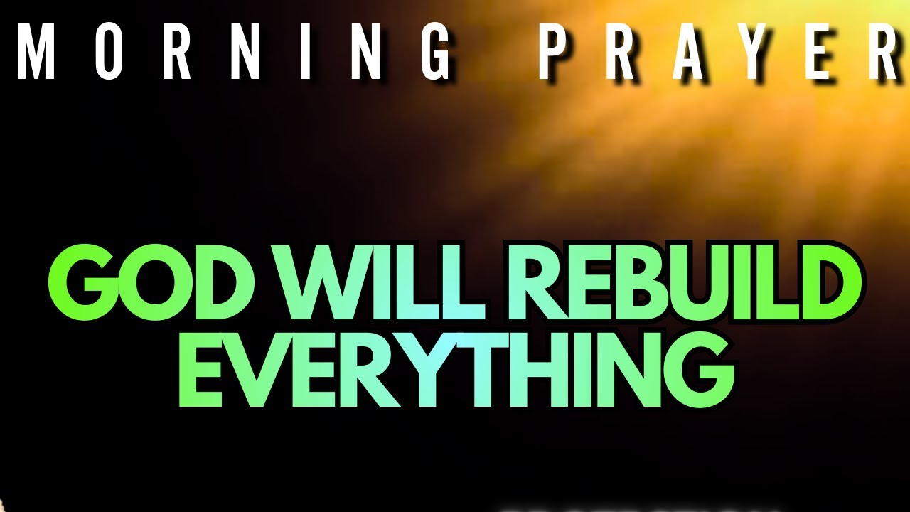 Receive God's STRENGTH to Overcome Challenges and Prosper Today.  MORNING PRAYER
