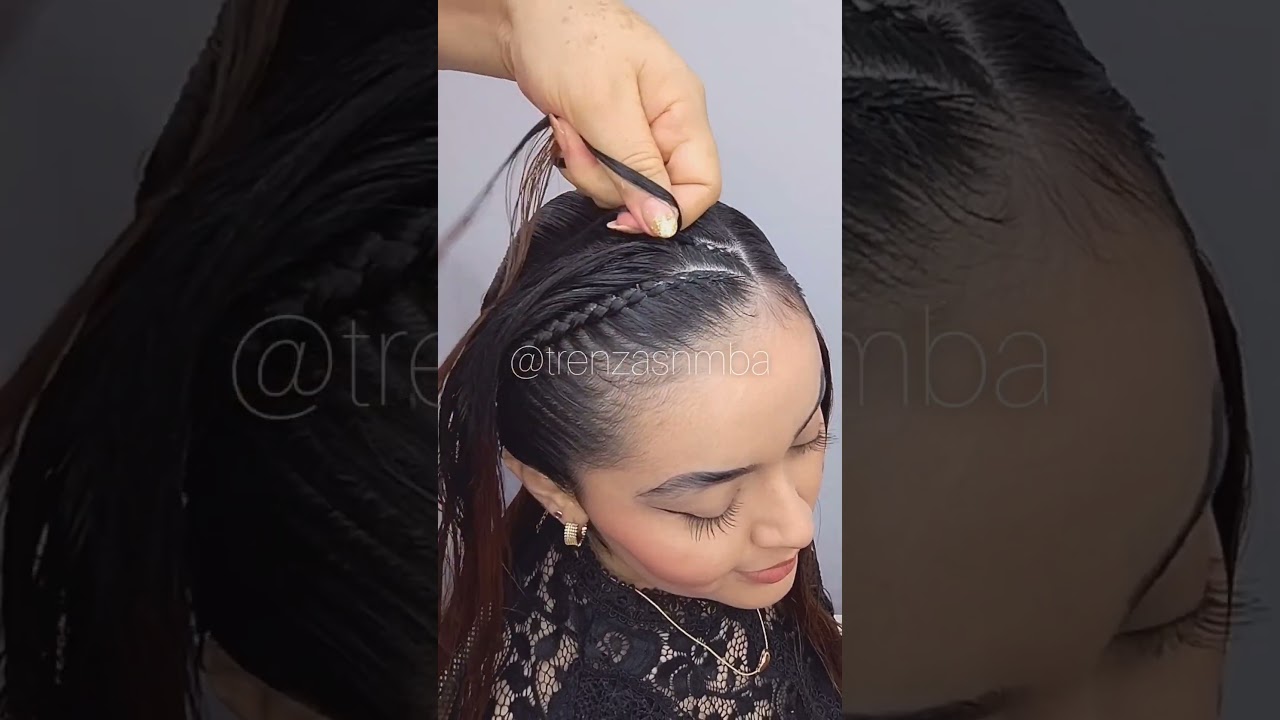 hermoso ❤️ #peinadosfaciles #peinadosparani&ntilde;as #trenzas #peinados #peinadosconliga #viral