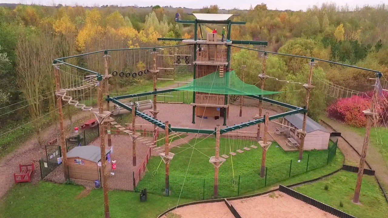 Visit Conkers High Ropes Course built by JM Adventure