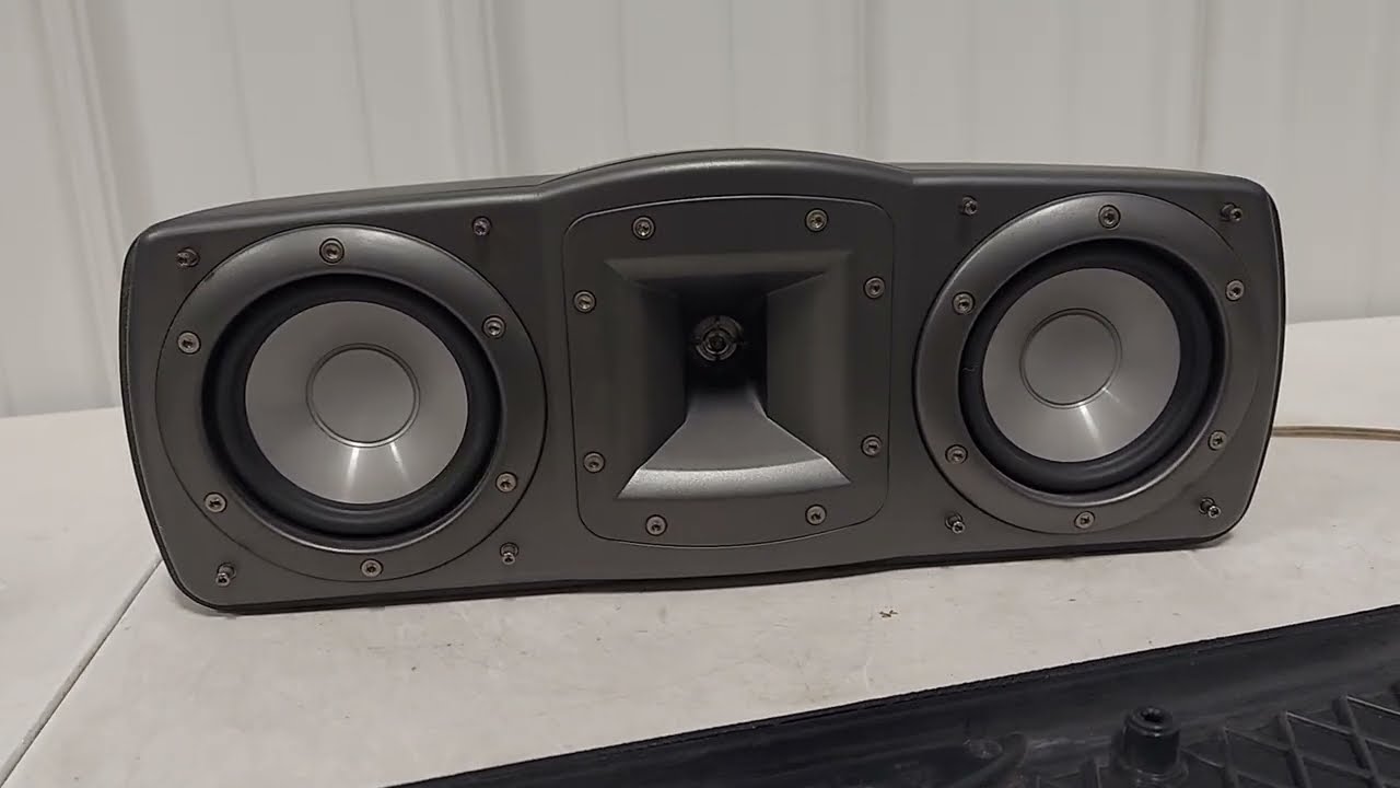 Klipsch Speaker Synergy C1 Center Channel Black 50 Watts C1SCBK