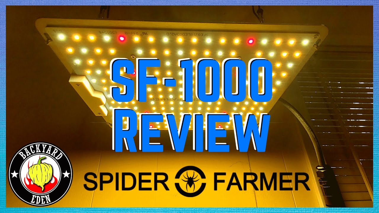 Spider Farmer Sf 1000 Unboxing