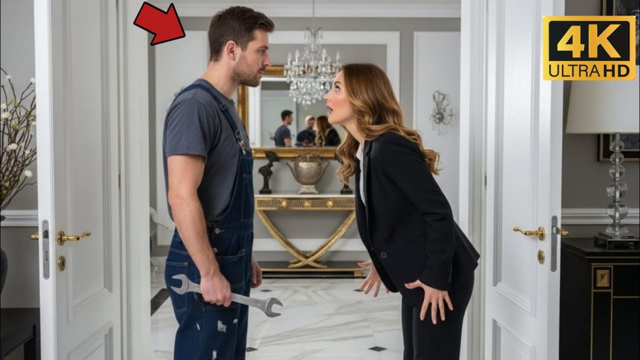 The Poor Single Dad Promised a 15-Minute Fix — The Millionaire Laughed… But the Woman Froze