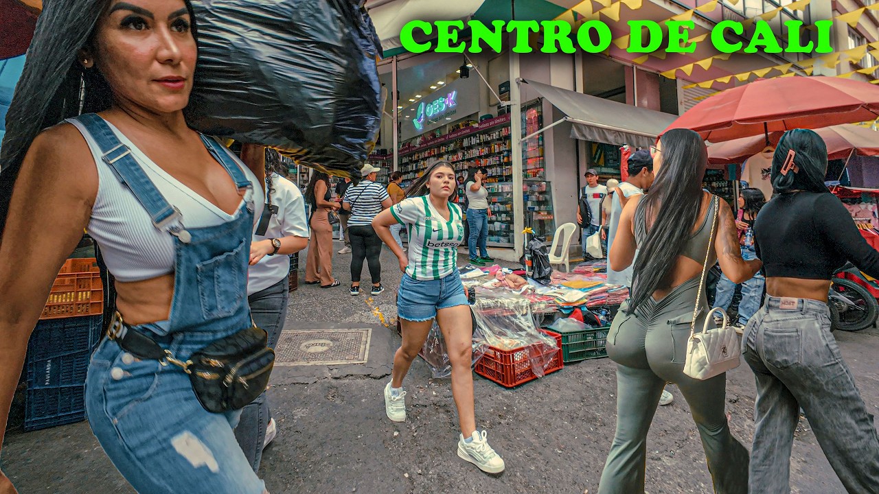 Downtown Cali, Colombia 🇨🇴 Inside the Real Bussiness of the City