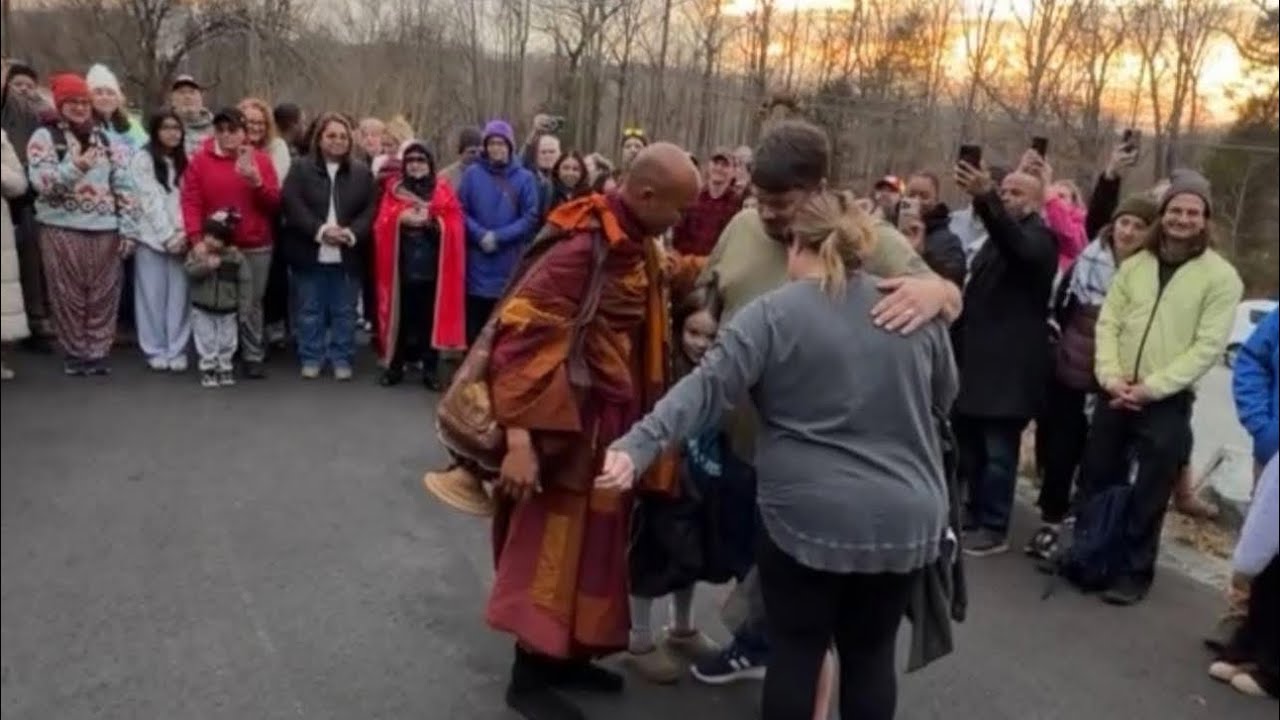 Walk for peace with loving-kindness in North Carolina USA 🇺🇸 