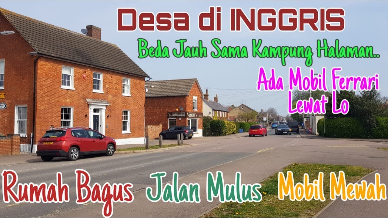 Melihat Desa di Inggris I Mobil Ferrari Aja Masuk Kampung - CRANFIELD