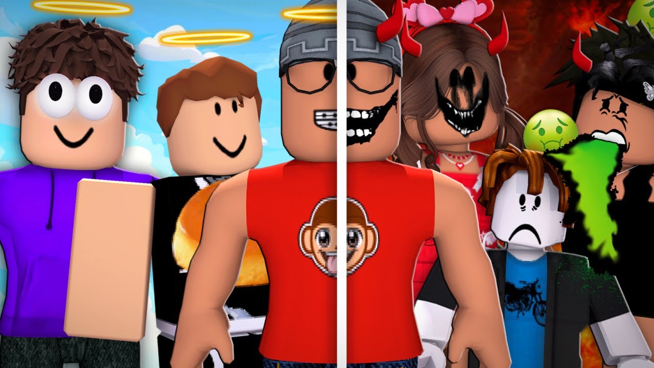 Youtubers Mais AMADOS VS Mais ODIADOS no Roblox..