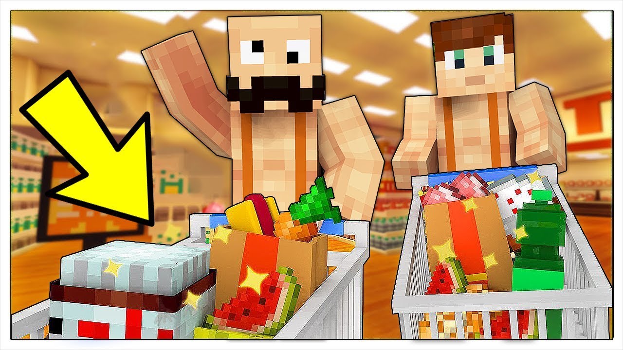 LA GARA A FARE LA SPESA IN MINECRAFT ITA!