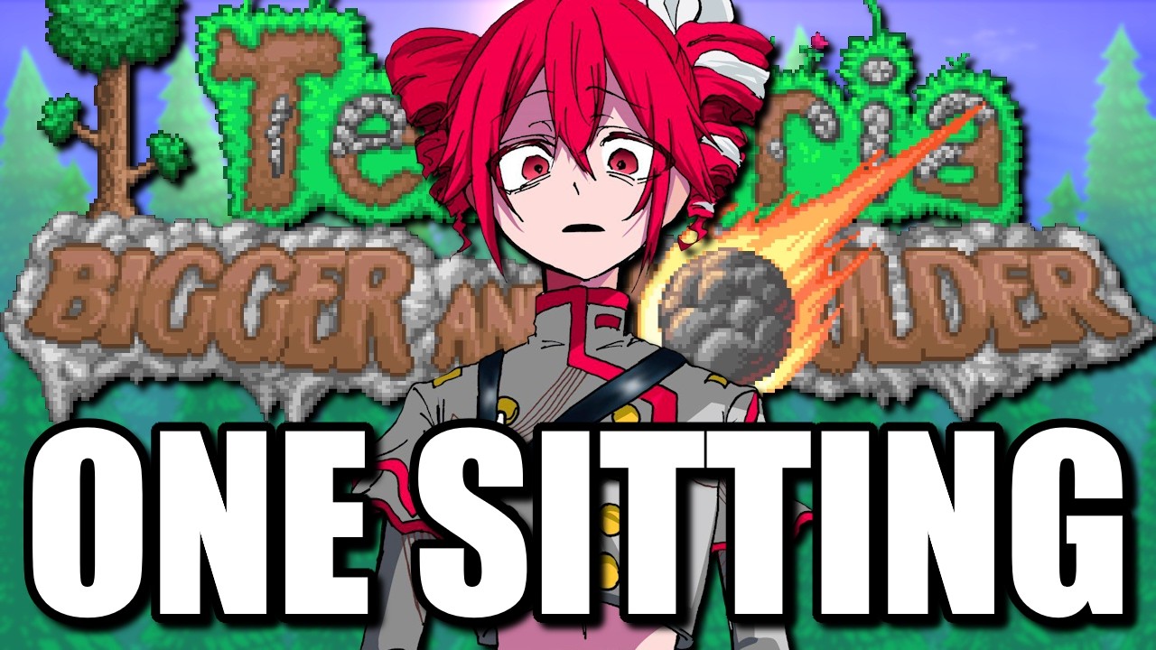 How I Beat Terraria's New Update in ONE SITTING (feat. Gooning)
