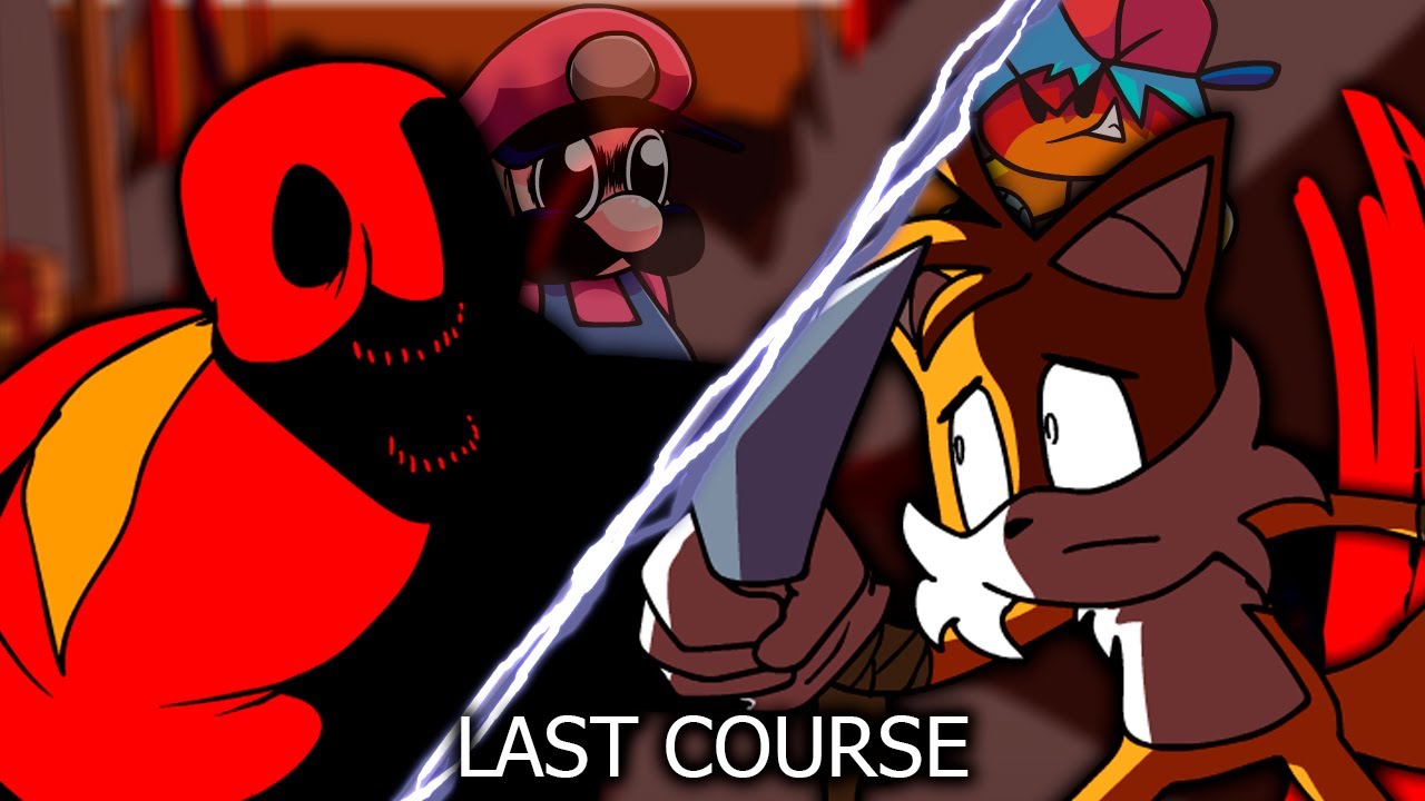 Starved Eggman Vs Tails (Last Course Cover) - Mario Madness V2 FNF