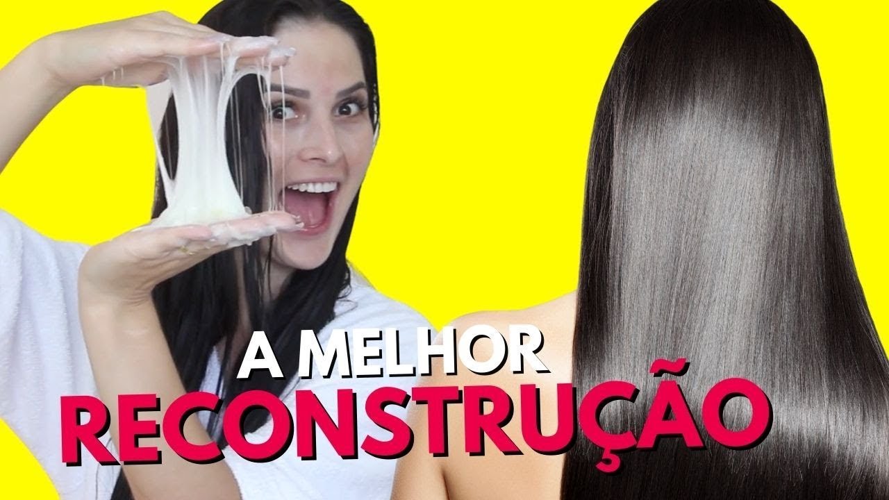 CABELO DETONADO? RECONSTRUÇÃO CAPILAR PERFEITA C/ BABOSA E ÓLEO DE COCO (P/ TODOS TIPOS DE CABELO)