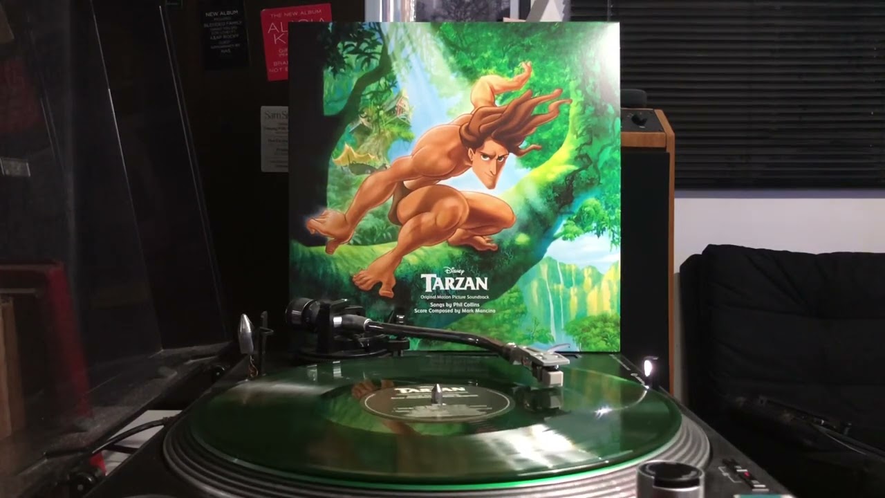 LP Vinyl Tarzan Original Motion Picture Soundtrack | Phil Collins - You'll Be In My Heart
