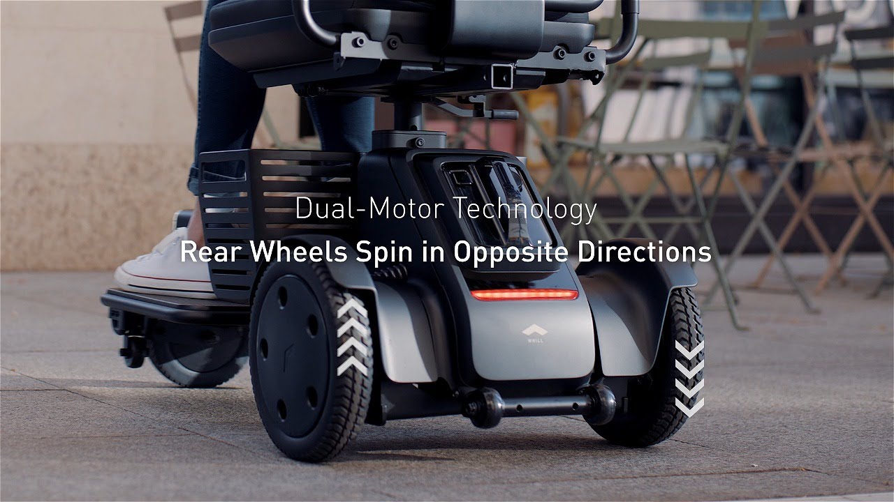 TWIN MOTOR Mobility Scooter! Whill Model R 3 Wheel