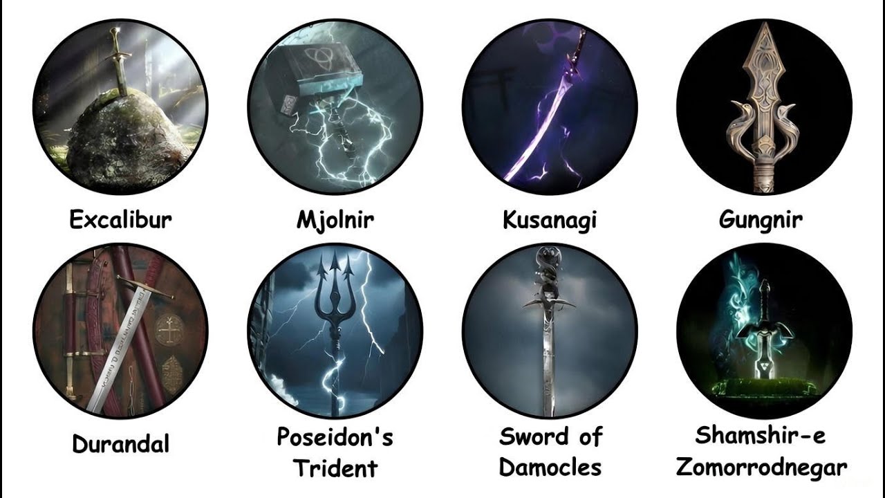 All legendary weapons explained in 8 minutes