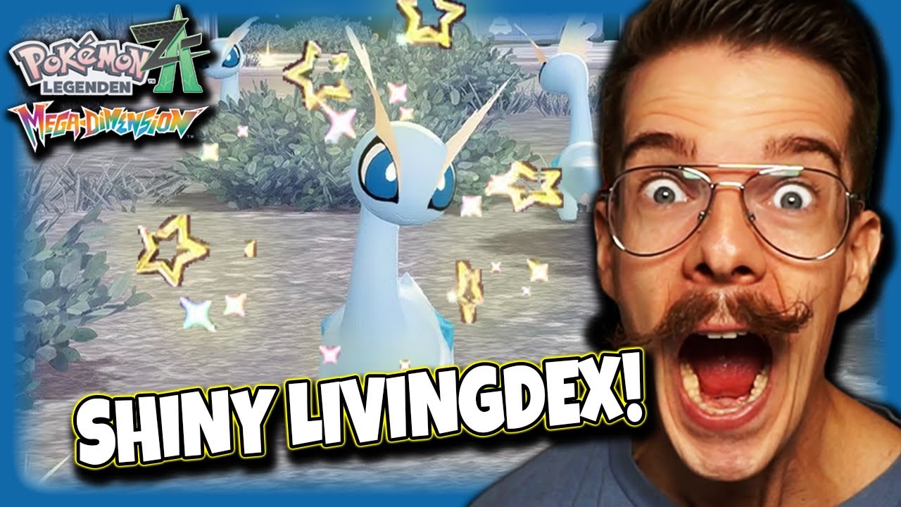 Shiny Livingdex Jagd in der Mega Dimension! 247/346✨ Pokémon Legenden: Z-A