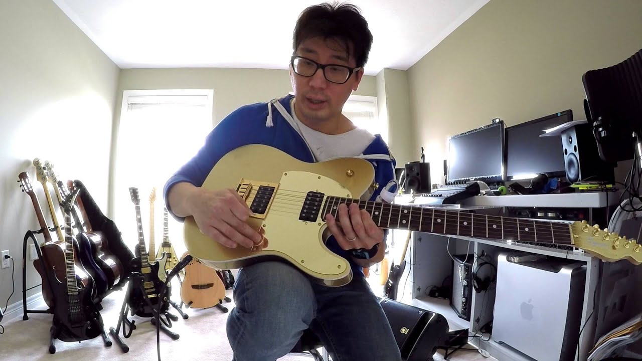 John 5 Review squire telecaster (Jack Frost Gold)